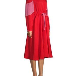 Valentino Garavani Silk mid-length dress